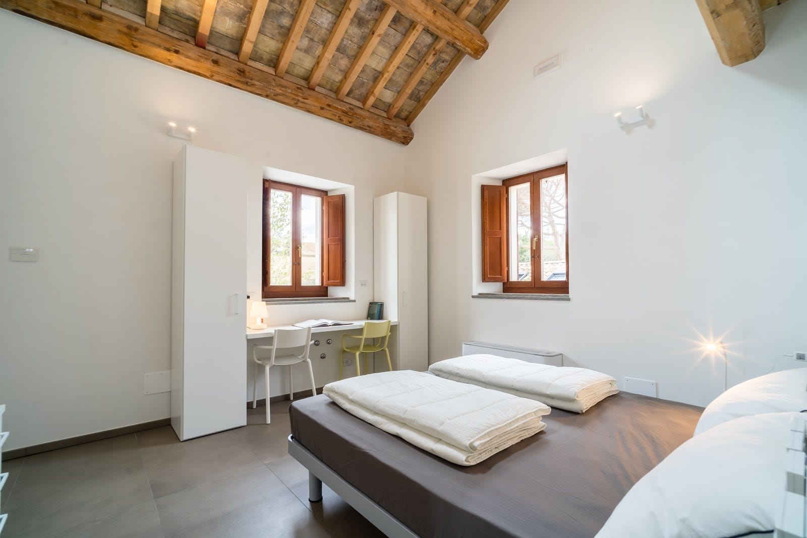 Private Apartment (kitchen, loft with 2 singles, double bedroom)